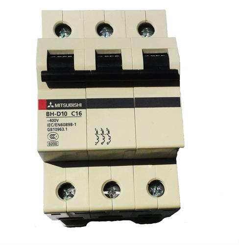 MCB MITSUBISHI 3P 16A 10kA ( BH-D10 )
